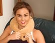 Neck Massage Pillow - Neck Pain Relief - Shiatsu Neck Massager (GREY)