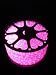 150Ft Rope Lights; Pink LED Rope Light Kit; 1.0"LED Spacing; Christmas Lighting; outdoor rope lighting