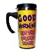 Good Morning, Let The Stress Begin Stainless Steel Travel Mug