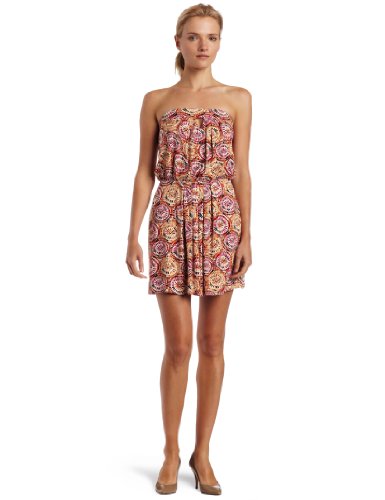 Bordeaux Womens Kelhole Tube Dress