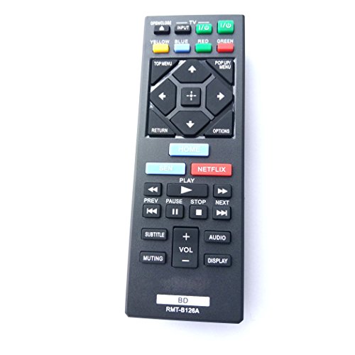 Universal Remote for Sony Blu-Ray DVD Player BDP-BX120 BDP-BX320 BDPBX520 BDP-S1200 BDP-S2200 BDP-S3200 BDP-S520 BDP-S6200 BDPS2100 BDP-S2100