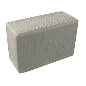 Gaiam Flower of Life Embossed Yoga Block