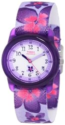 Timex Kids' T7B8879J Youth Flower Power Elastic Band Watch