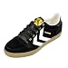 Hummel Men's Stadil Low Sneaker Shoe In Black Suede