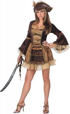Sassy Victorian Pirate Sexy Costume