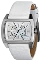 Diesel Dz5102 Ladies Stainless Steel Case with White Leather Strap with Mother of Pearl Face