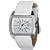 Diesel Dz5102 Ladies Stainless Steel Case with White Leather Strap with Mother of Pearl Face