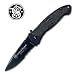 Smith & Wesson SWATMBS Swat Medium Serrated Assisted Opening Knife, Black