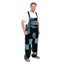 Three Tone Blue Patchwork Overalls