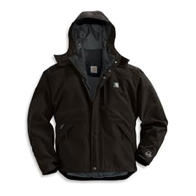 Carhartt Mens Jacket Waterproof Breathable Jacket 2XLT Dk Brown - J162