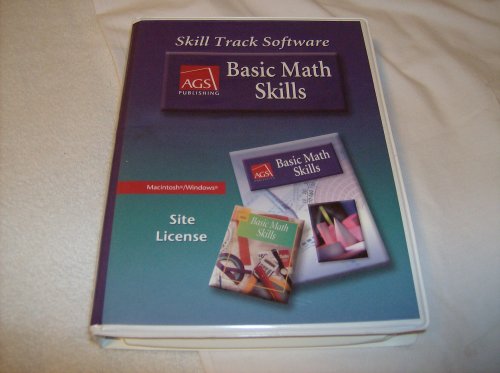 Basic Math Skills Skill Track Software, Site License (Ags Basic Math Skills)