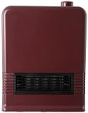 ZEPEAL ゼピール セラミックファンヒーター1200W ワインレッド DCF-A1201-WR