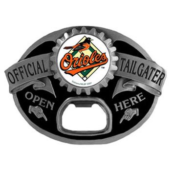 Baltimore Orioles MLB Bottle Opener Tailgater Belt Buckle