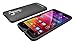 TUDIA Ultra Slim Full-Matte ARCH TPU Bumper Protective Case for Asus ZenFone 2 Laser 5.5 Inch (ZE550KL) [Not For ZE601KL 6.0 Inch] (Gray)