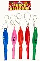Punch balloons - pack of 5 - great fillers for party bags