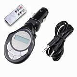 TeckNet FM23A USB Flash Memory MP3 Modulator / Player Supports External Audio Player (MP3 Players, CD and VCD Players) With Remote Control - Black
