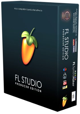 FL Studio 10 Producer Edition (Educational Price) Fruityloops Software with Audio Recording and Editing