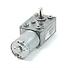 uxcell 3500/2RPM Output Rotating Speed 2 Terminals 6mm Shaft Geared Motor 12V