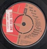 JUST ONE OF THOSE THINGS 7 INCH (7" 45) UK EMI 1975