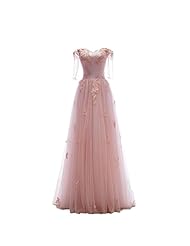 Lace-Up Applique Floor Length Elbow Length Sleeves Bridesmaid Dress 