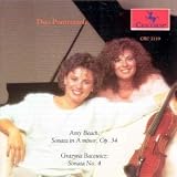 Music : Amy Beach: Sonata in A minor, Op. 34; Grazyna Bacewicz: Sonata No. 4