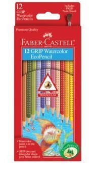 12CT COLOR GRIP WATERCOLOR PENCIL SET