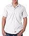 Dickies Occupational Workwear LS535WH L Polyester/Cotton Men's Short Sleeve Industrial Work Shirt, Large, White