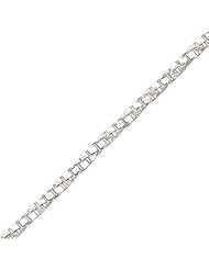 Sterling Silver 4.6mm Twisted Box Link Chain - 18 Inch