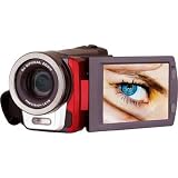 41p6JxcjugL. SL160  Easypix DVX5050 FullHD MovieStar Camcoder (5 Megapixel, 5 fach optischer Zoom, 7,6cm (3 Zoll) Display) rot