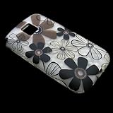 Flexi Gel SKin TPU With GOLD BLACK DAISY Design Glove Soft Cover Case for L ....
