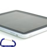 Premium Apple iPad TPU Grade Flexible Skin Case (Clear) with Free Carabiner Key Chain