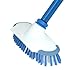 Superio Deck Scrub Brush with Long Handle (54 Inches) Heavy Duty Stiff Bristles Grout Scrubber with Scraper - Cleans Hot Tub, Swimming Pool, Granite Tiles, Bathroom, Patio, Kitchen, Wall and Deck