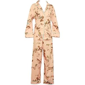 Buy Bedhead Plus Size Song Birds Pink Sateen Cotton Pajama by BedHead