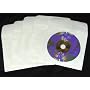 100 Tyvek CD / DVD Disc Sleeves With Flap & Window #CDIYWF - Tyvek is Tougher Than Paper!