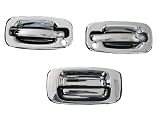 41p6PJjyViL. SL160  Chevy Silverado Chrome Door Handles Tailgate Covers 1999 2006 