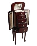 Jewelry Armoire in Cherry - Paris - Jewelry Boxes by Mele - 00900F09