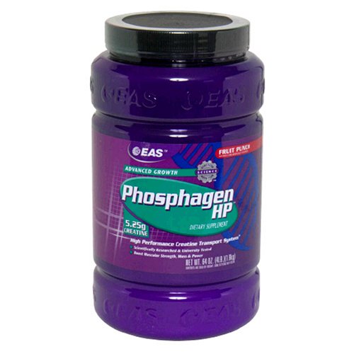 EAS Phosphagen HP High Performance Creatine Transport System, Fruit Punch, 64 Ounces