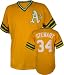 Dave Stewart Majestic Cooperstown Throwback Oakland Athletics Jersey - Medium