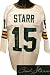 Bart Starr Autographed/Hand Signed Green Bay Packers White Throwback Prostyle Jersey