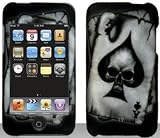 Spade Skull Hard Snap On Case Cover Faceplate Protector for Apple iPod Touch 2 2nd Generation / Touch 3 3rd Generation + Free Texi Gift Box