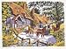 Eva Rosenstand English Cottage Horses Counted Cross Stitch Kit #14-095