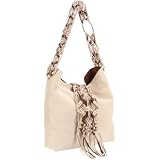 Lucky Brand Macrame Fringe Hobo