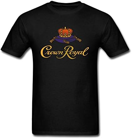 Men's crown royal T Shirts Large Black
