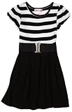 Pink Angel Girls 4-6x Stripe Bodice Dress