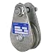 Campbell 4099NC 3" Single Steel Drop Side Wire Rope Snatch Block with No connection, 2 ton Load Capacity, 3" Sheave
