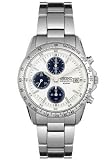 Seiko Men's Chronograph Steel Watch SND671