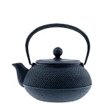 UPC 837033000703 product image for Iwachu 480-161 Japanese Iron Tetsubin Teapot, Hobnail, Black | upcitemdb.com