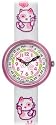 Flik Flak - FBN052 - Enfants - Japanese Cat - Mouvement Quartz - Bracelet Tissu
