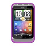 Amzer AMZ91123 Silicone Skin Jelly Case for HTC Wildfire S - Purple - 1 Pac ....