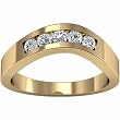 14K Yellow Gold Diamond Ring/Band - 0.30 Ct.